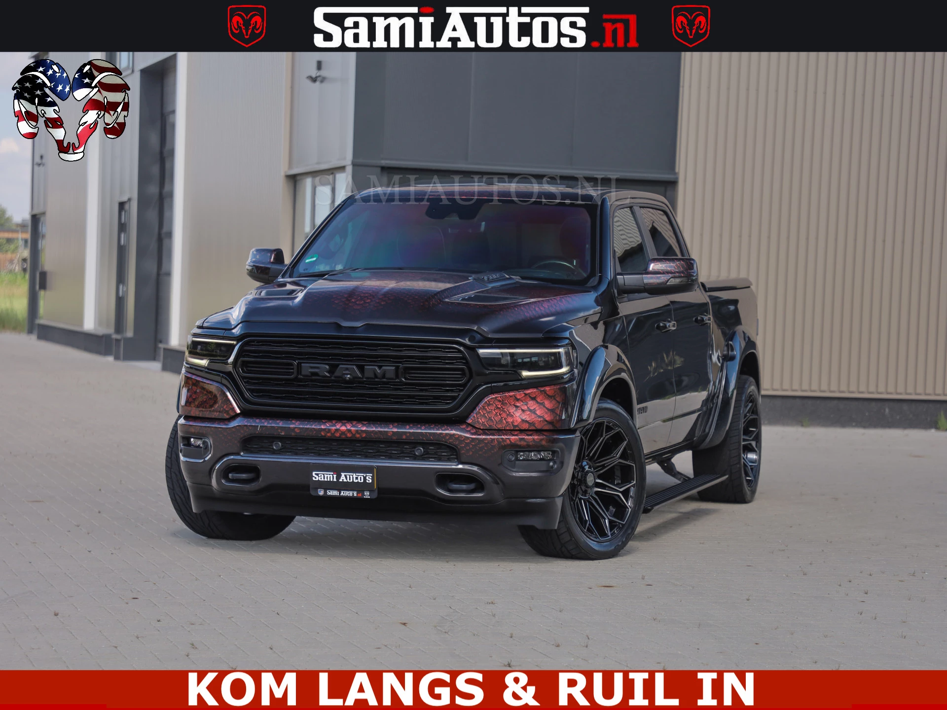 Dodge Ram Pick-Up 2023 - COBRA HULK PACK | 5.7 V8 402 PK | LIMITED EDITION | HUD | LUCHTVERING | BOM VOL | zdjęcie 41