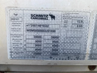Schmitz Cargobull N/A 2014 - SCB*S3T / Coil / Tautliner / Disc Brakes image 10