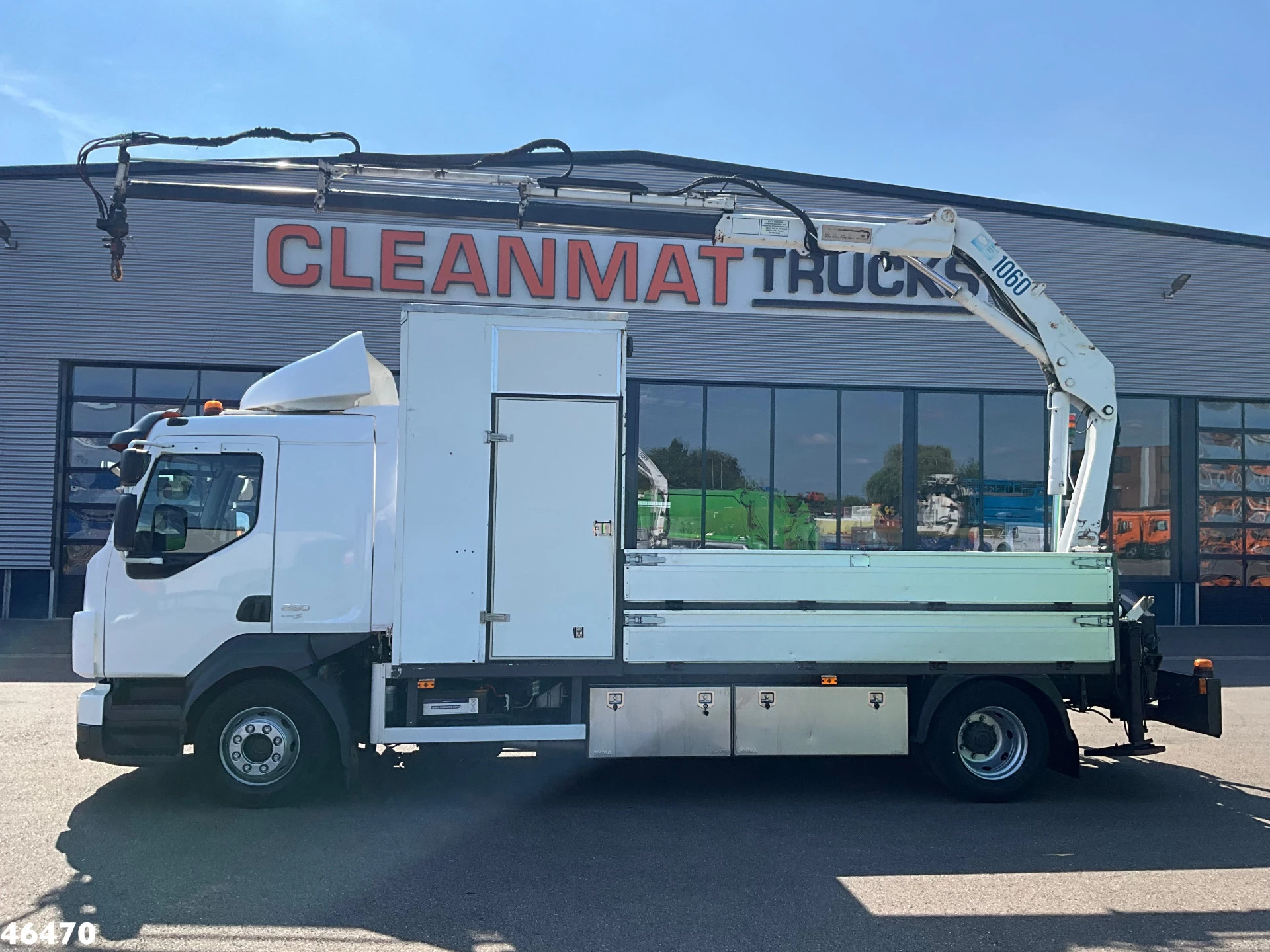 Volvo FL 280 Euro 5 HMF 10 Tonmeter laadkraan 2008 obrázek 1