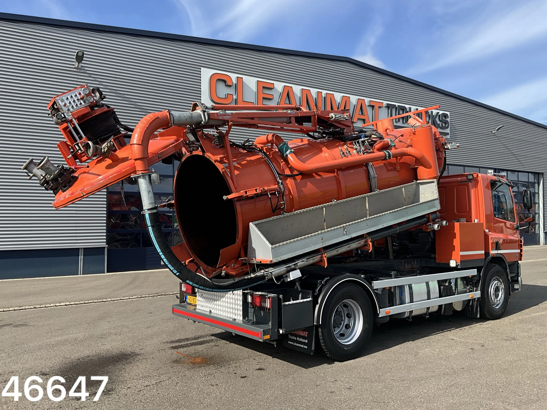 DAF FA 75 CF 360 VDP 8m³ kolkenzuiger Just 109.822 km! 2014 afbeelding 1
