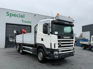 Scania R 2003 - R164-480 6x2 + Fassi F210A.23 imagen 1