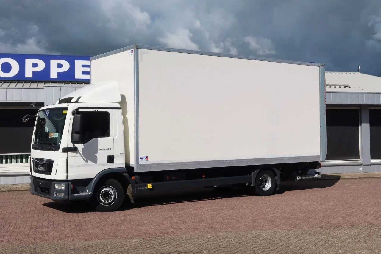 MAN TGL 2019 - 12.250 Bakwagen + Laadklep DHollandia 2000 kg image 21