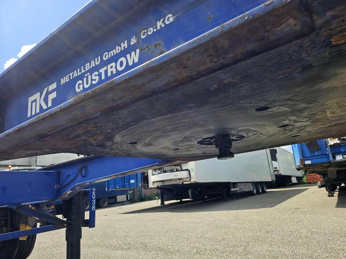 MKF METALLBAU CS 20 -20 FOOT- CONTAINER CHASSIS -HEAVY DUTY- BPW DRUM -STEEL SUSPENSION- GOOD QUALITY. 2006 obrázek 8