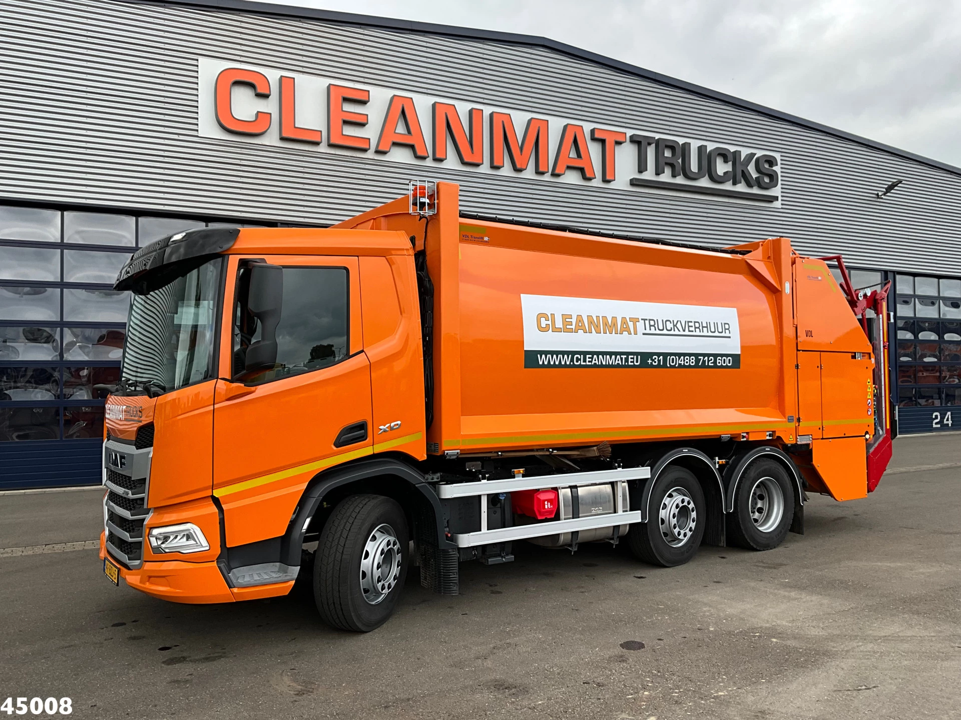 DAF FAG XD 340 Euro 6 VDL VORAX 20m³ Welvaarts weegsysteem 2024 Bild 1