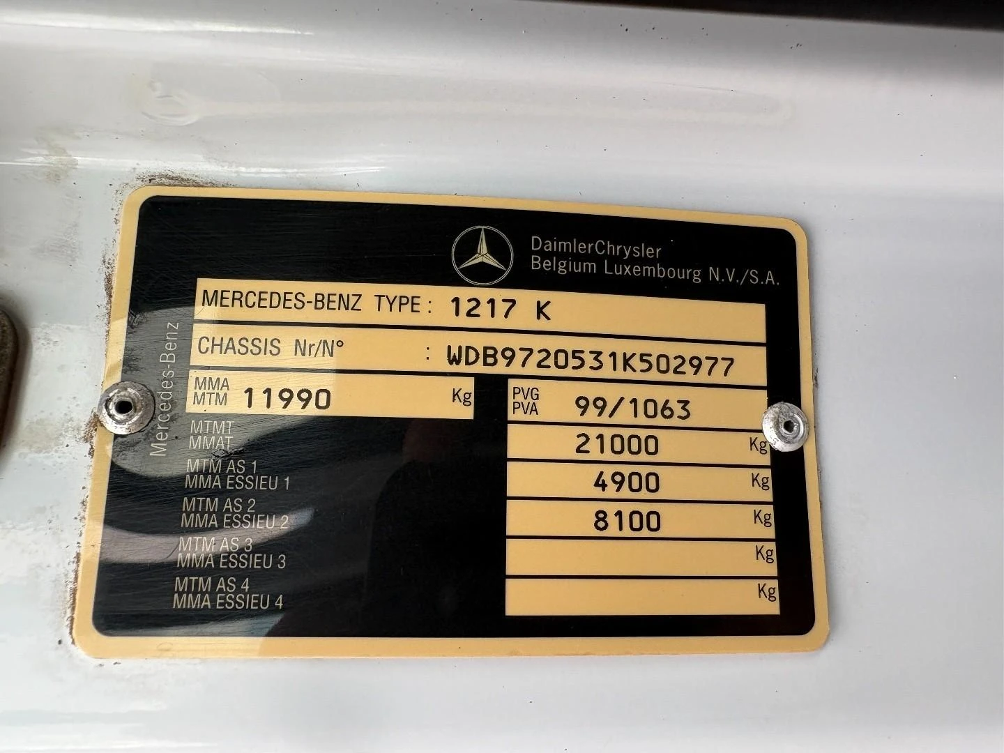 Mercedes-Benz Atego 2000 - 1217 afbeelding 17