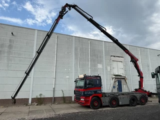DAF CF 85.460 2011 - 8X2 + YEAR 2016 HMF CRANE 2620-K4 + FLYJIB + WINCH + REMOTE изображение 5
