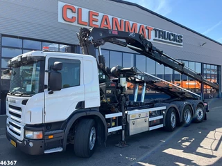 Scania P 2011 - 360 Euro 5 8x2 Hiab 28 Tonmeter laadkraan te koop
