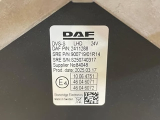 DAF N/A 2025 - 2411288 / 2440572  MONITOR 15 INCH CAMERA SYSTEEM imagen 3
