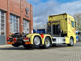 Scania R 2018 - R500 NGS 6x2*4 - HIAB Hooklift 21T - Retarder - Steering axle - Full air - Leather - Led image 13