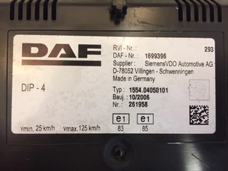 DAF N/A 2006 - 1699396 DASHBOARD DIP-4 imagen 2