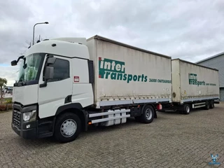 Renault T480 COMFORT 2017 - / DOUBLE TANK / TIR LINE / TUV:30-03-2026 / THROUGH LOADING SYSTEM / LWDS / AUTOMATIC / EURO-6 / 2017 afbeelding 1