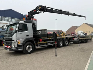 Volvo FM 460 2018 - FM 460 6X2 HIAB 422-6   2AS AANHANGER te koop