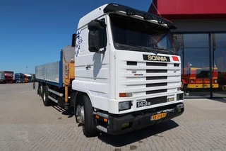 Scania R 1995 - R143-420 V8 EFFER 8200 Kraan - Effer 8200 Crane bild 13