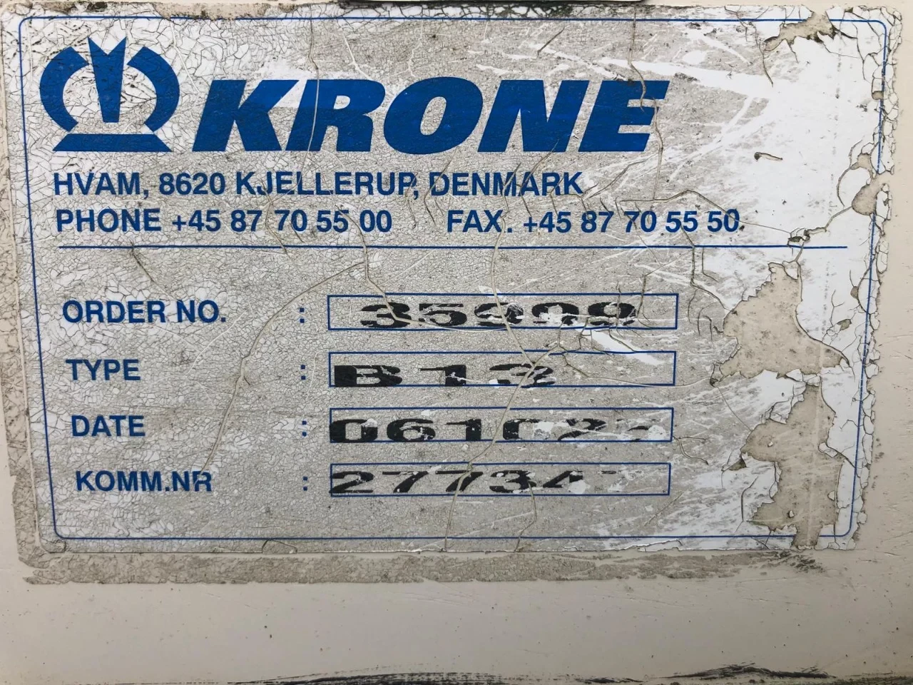 Krone 2006 - SDR27 - 3 As Oplegger Gesloten, OJ-55-NH zdjęcie 19