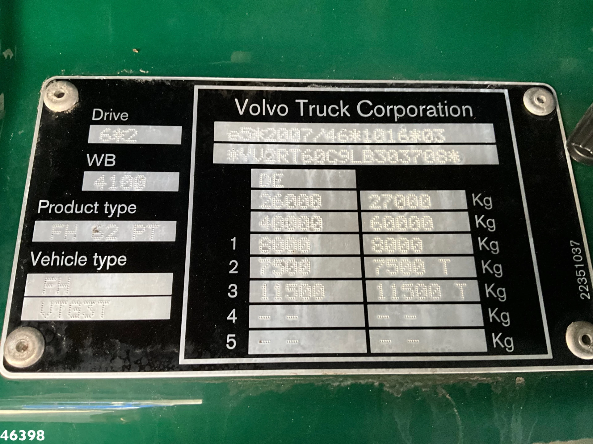Volvo FH 2020 - 540 6x2 Retarder Just 398.766 km! immagine 23