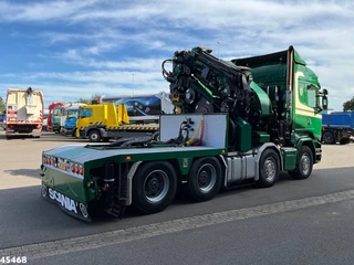Scania R 2016 - 490 8x4 Euro 6 Effer 140 Tonmeter laadkraan + Fly-Jib Just 283.508 km obrazek 4