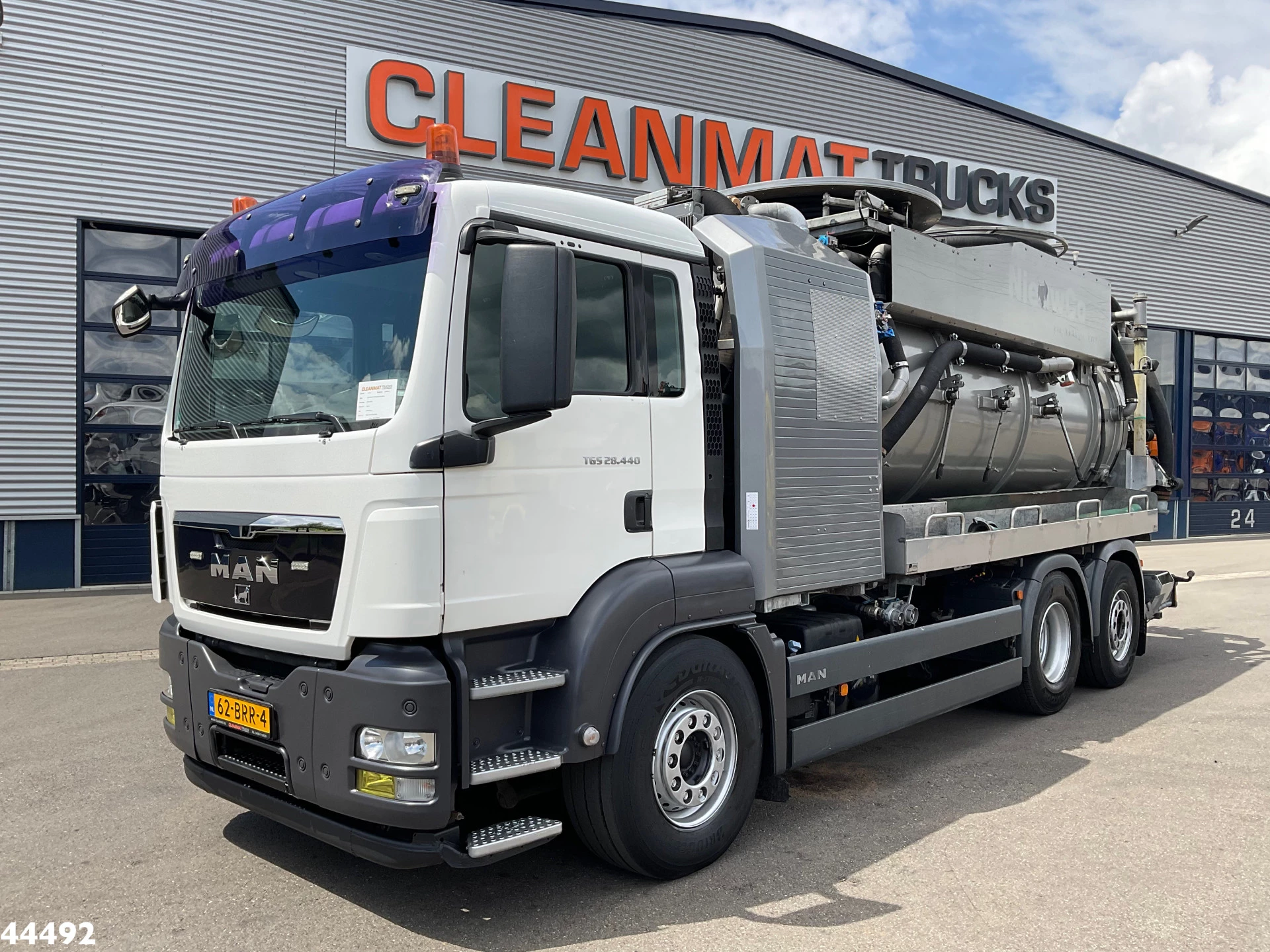 MAN TGS 2011 - 28.440 FFG Flensburger 12,5m³ Saug/Spul combi Waterrecycling zdjęcie 9