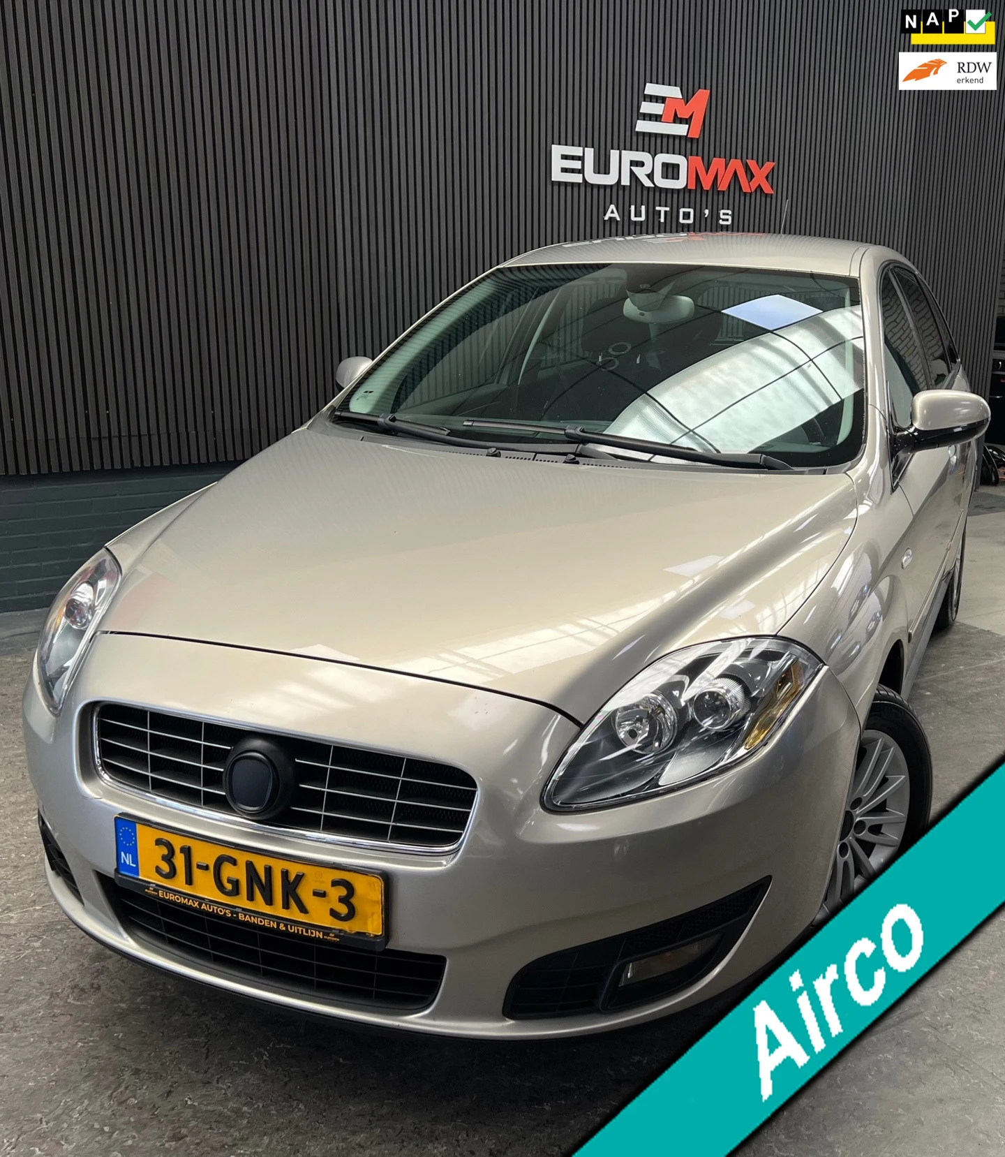 Fiat Croma 2008 - 1.8 16V Corporate 2e Eigenaar - NAP - Cruise - Parksensor - Airco afbeelding 1