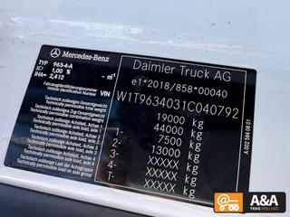 Mercedes-Benz Actros 2022 - 1845 LS afbeelding 3 miniatuur
