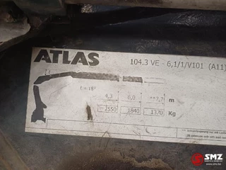 Atlas N/A 2012 - Occ Autolaadkraan Atlas 104.3VE afbeelding 6