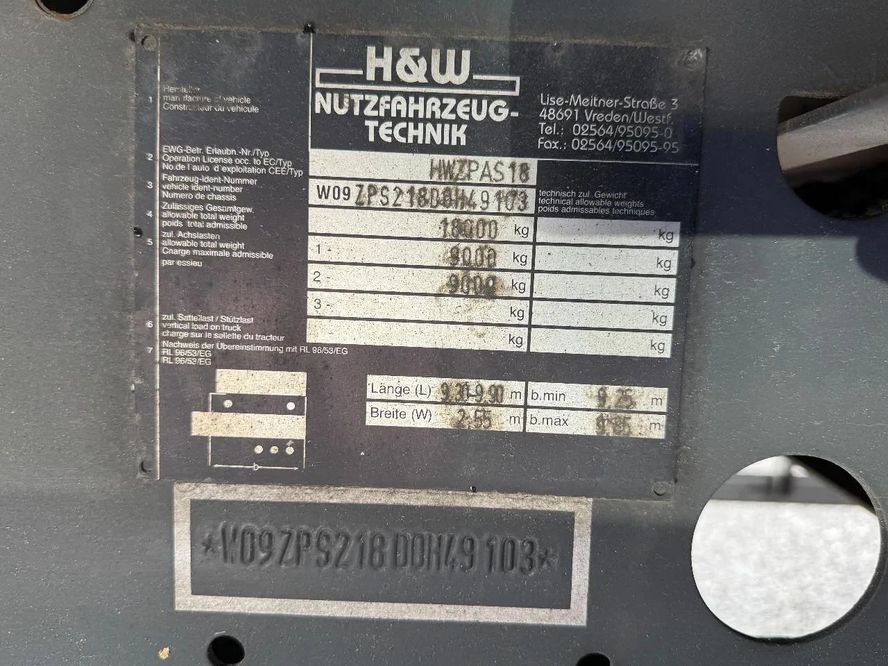 H&W HWZPAS18 2013 Bild 13