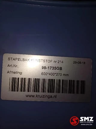 Diversen N/A - Occ lot van 32 plastieken bakken imagem 5