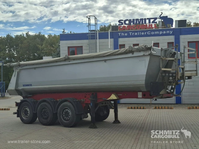 Schmitz Cargobull Semitrailer Tipper Steel half pipe body 2018 image 1