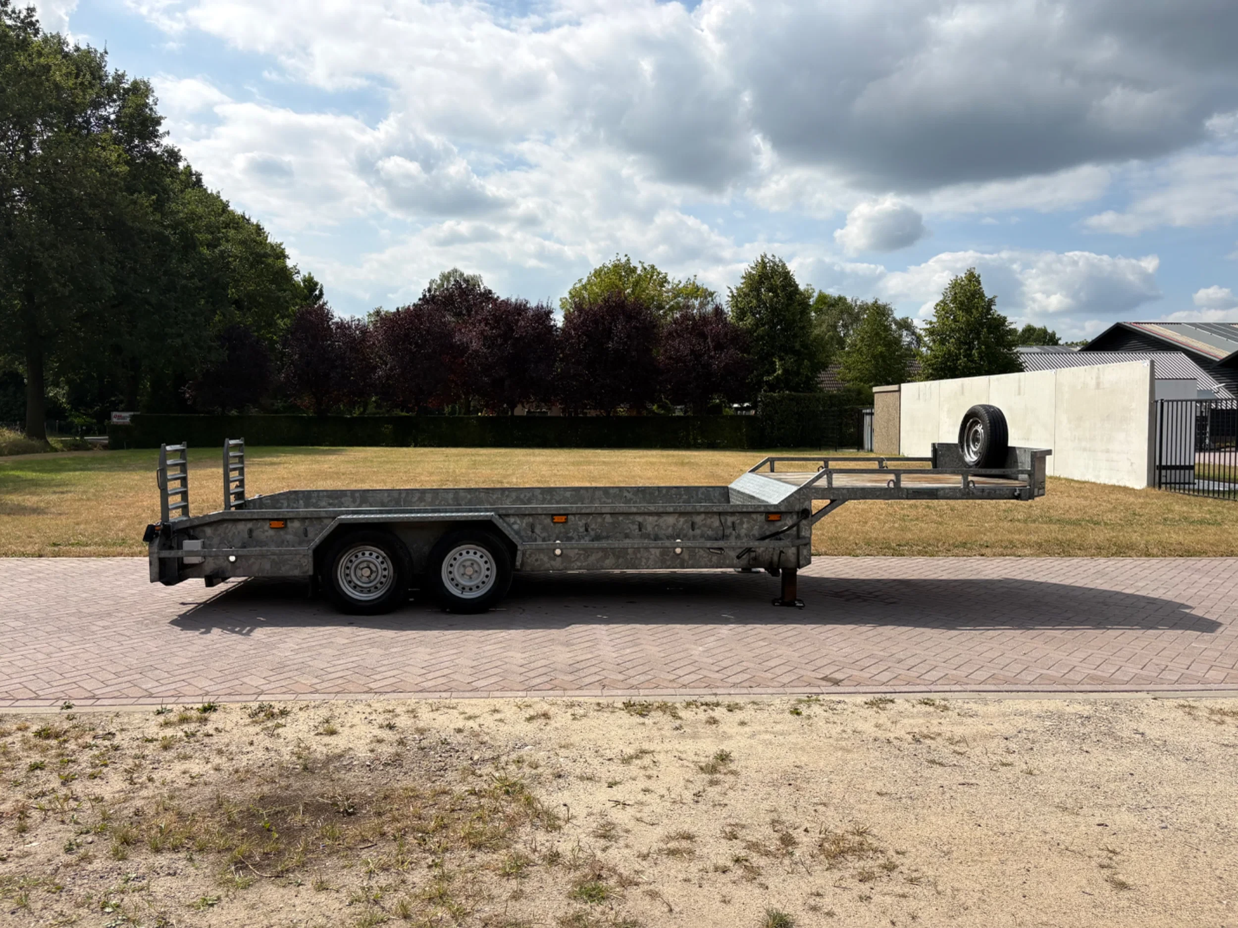 Veldhuizen P29-2 2013 - Be oplegger kuip dieplader 5.2 TON afbeelding 3
