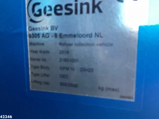 DAF FAG CF 340 Geesink 20m3 Welvaarts weighing system 2019 - N/A изображение 13