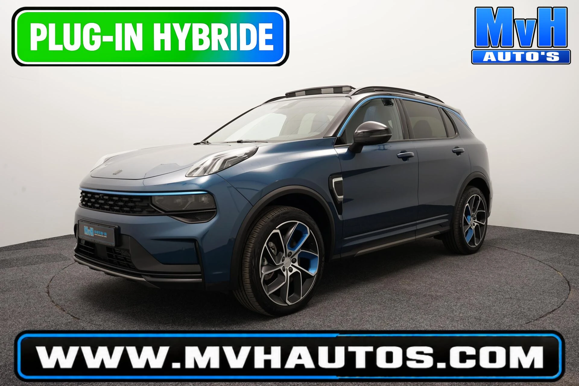Lynk & Co 01 2024 - 1.5 PHEV|ZWARTE.HEMEL|360ºCAM|PANO|262PK|SOH98% afbeelding 1