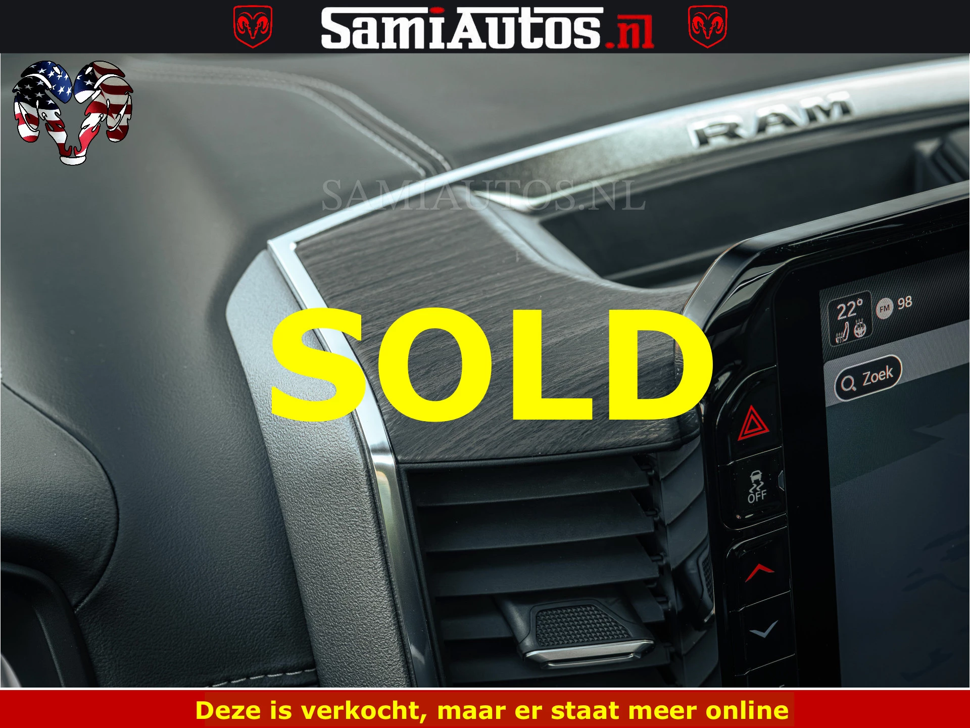 Dodge Ram 1500 2024 - Night Premium | Full Option | De Meest Luxe Pick-Up in zijn Klasse | obrázek 31