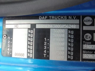 DAF CF 510 2015 - 8X2 TRIPLE  NL TRUCK bild 22