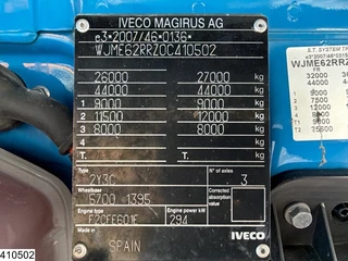 Iveco Stralis 2021 - 400 CNG 8x2, EURO 6, Retarder, CIFA 9m3, CNG imagem 7