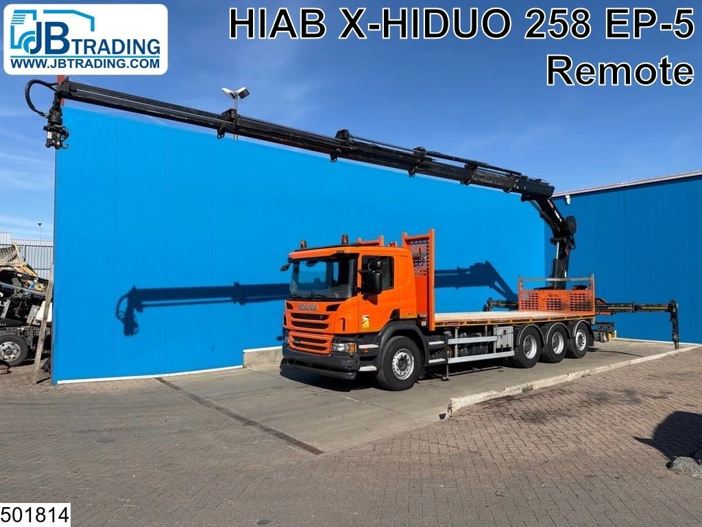 Scania P 2018 - 450 8x4, EURO 6, Retarder, PTO, Hiab obrázek 1