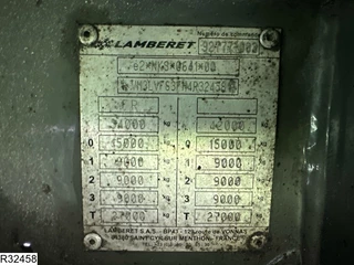 LAMBERET N/A 2017 - Koel vries Carrier Vector 1550, Dhollandia, Lift axle obrazek 4