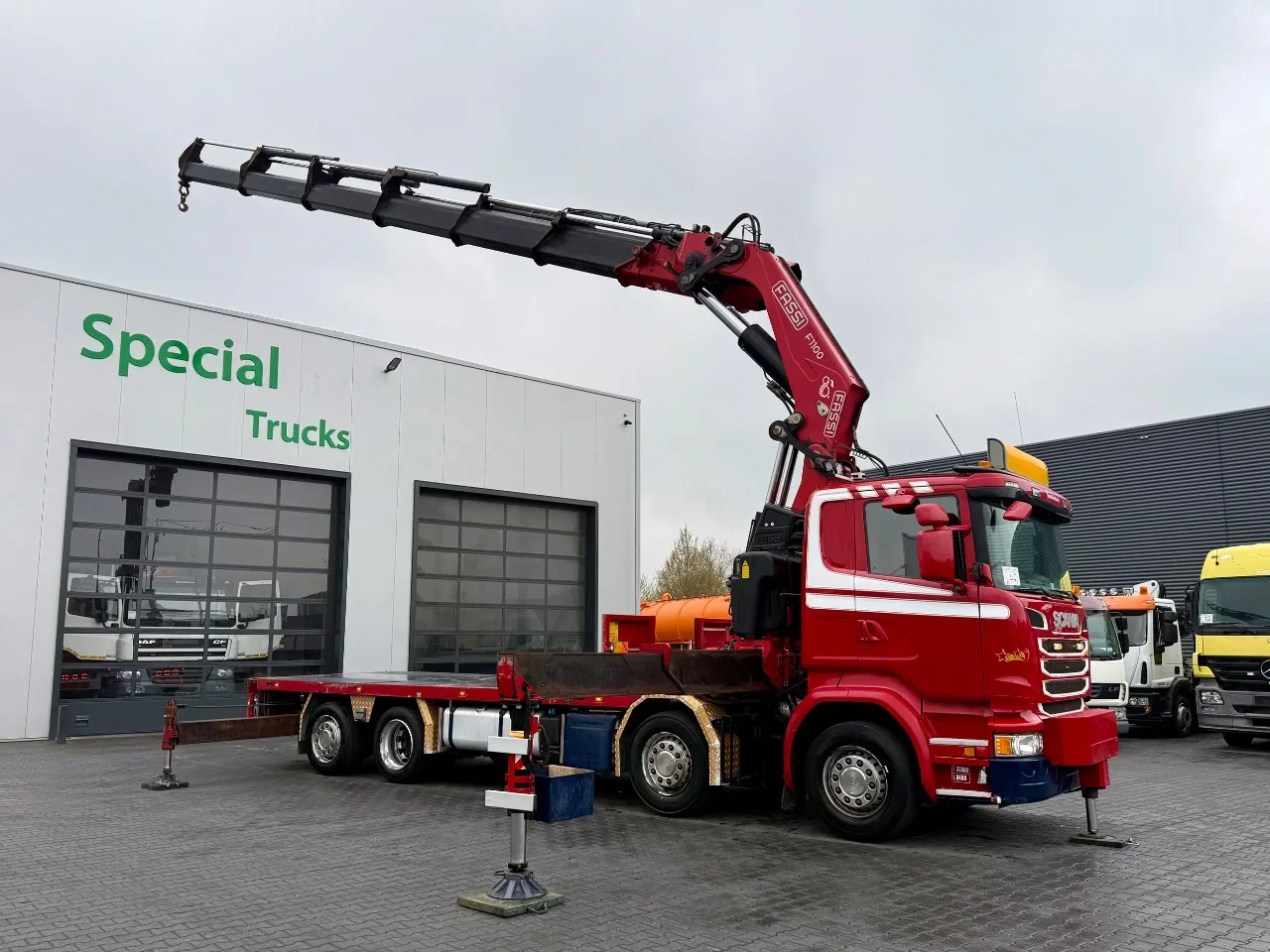 Scania R 2015 - R450 8x2*6 / Euro 6 / Fassi F1100RA.2.26 HE- Dynamic obrázek 2
