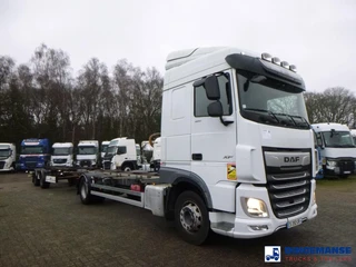 DAF XF 480 2017 - D.A.F. FA 4x2 Euro 6 + retarder container chassis + Krone drawbar trailer Bild 2 Miniaturansicht