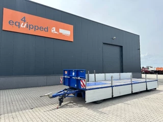 Floor N/A 2021 - zeer mooie AXD.330 3-assige aanhanger met alu zijborden, rongpotten, liftas, geschoopeerd, NL-aanhanger obrazek 1