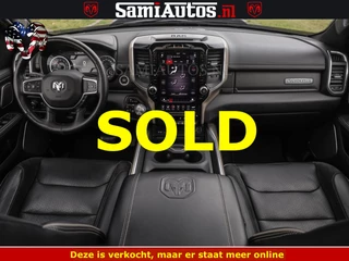 Dodge Ram Pick-Up 2019 - BLACK OPS | 5.7 V8 4x4 | SPORT NIGHT EDITION | PANORAMA DAK | COMFORT STOELEN | 22 INCH WIELEN | OPEN UITLAAT KLEP ELEKTR | obrazek 41