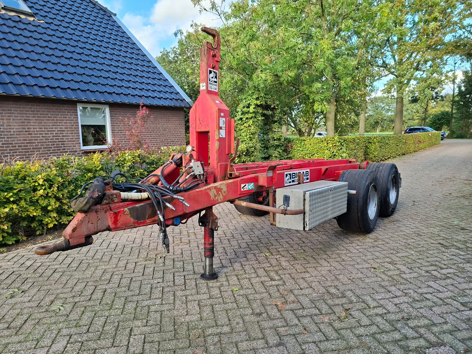 Bigab 10-14 2009 - 10-14 haakarm kipper Bladgeveerd afbeelding 1