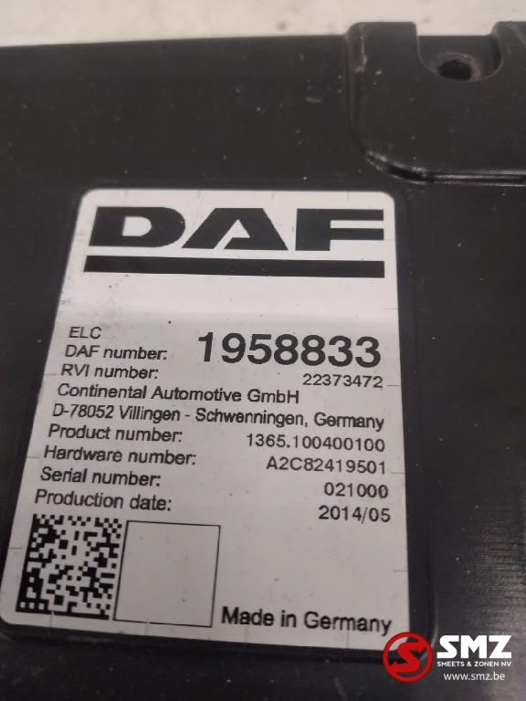 DAF 2014 - Occ ECU ELC regeleenheid DAF imagem 2