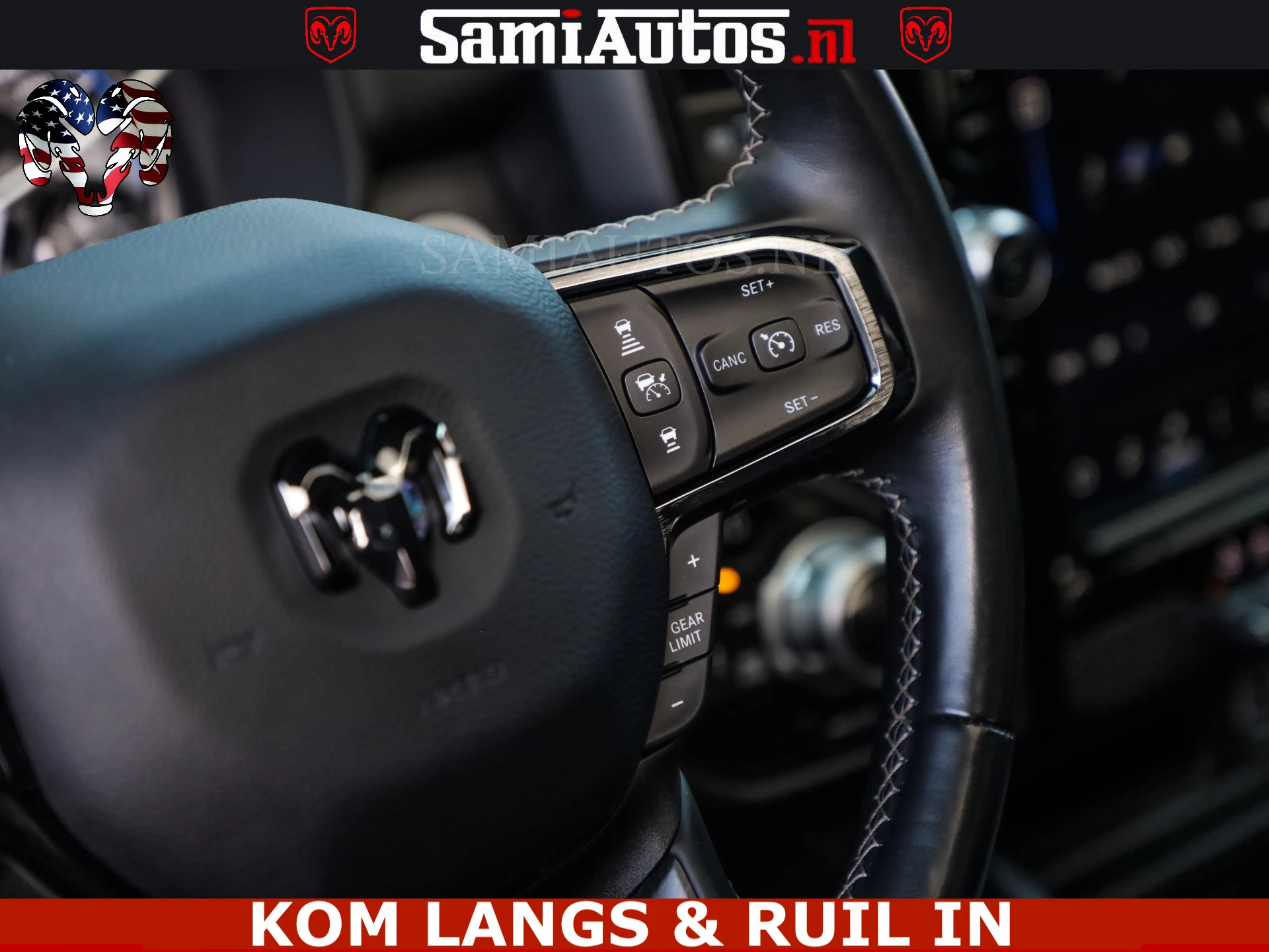 Dodge Ram Pick-Up 2023 - COBRA HULK PACK | 5.7 V8 402 PK | LIMITED EDITION | HUD | LUCHTVERING | BOM VOL | zdjęcie 50
