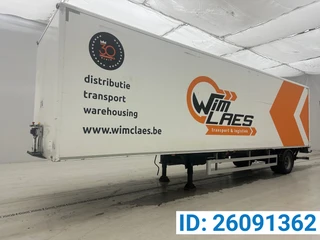 Pacton 2015 - Box semi-trailer te koop