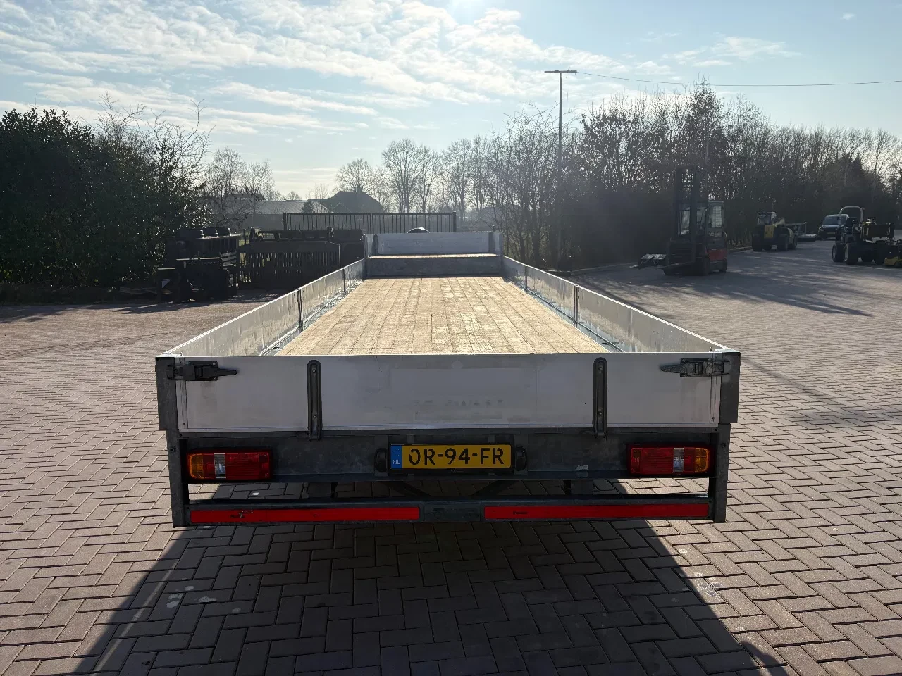 Veldhuizen 2018 - be oplegger semi dieplader BREED 240 CM 9.7 ton (2018) obrázek 7