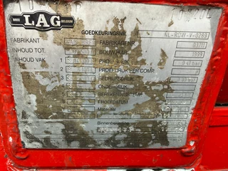 LAG L022 2000 - 2AS TANK MET SCHADE 37500 LITER MET SLANG EN POMPEN imagen 27