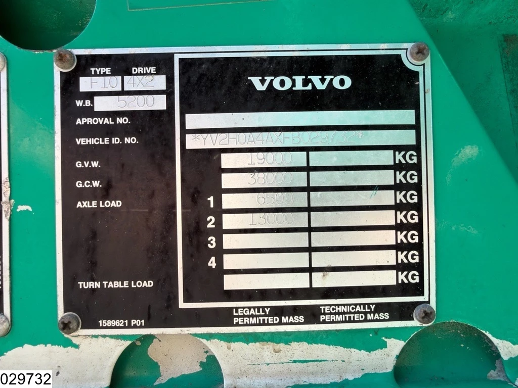 Volvo 1985 - F10 Polybenne, PTO, Telma obrázek 7