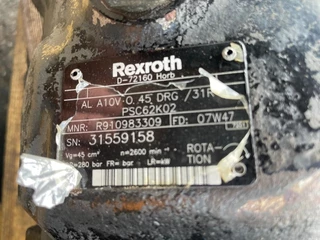 Rexroth N/A 2008 - REXROTH PLUNJERPOMP AL A10V-0.45 DRG SN 31559158 bild 4
