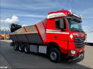 Mercedes-Benz Arocs 3263 8x4 Euro 6 Hiab 37 Tonmeter laadkraan + Fly-Jib 2015 - N/A obrazek 8