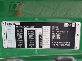Scania R 2019 - R500 NGS Highline 10x4*6 - MPG 250T Crane 8+6 / JIB - Winch - Grua / Kran bild 24