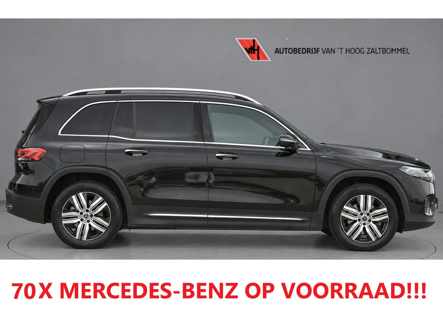 Mercedes-Benz EQB 2022 - 350 4MATIC 67 kWh (SOH 97,64%) Luxury Line LEDER DISTRONIC SFEER 360-CAMERA CARPLAY afbeelding 1